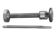 Extruder single screw and barrel