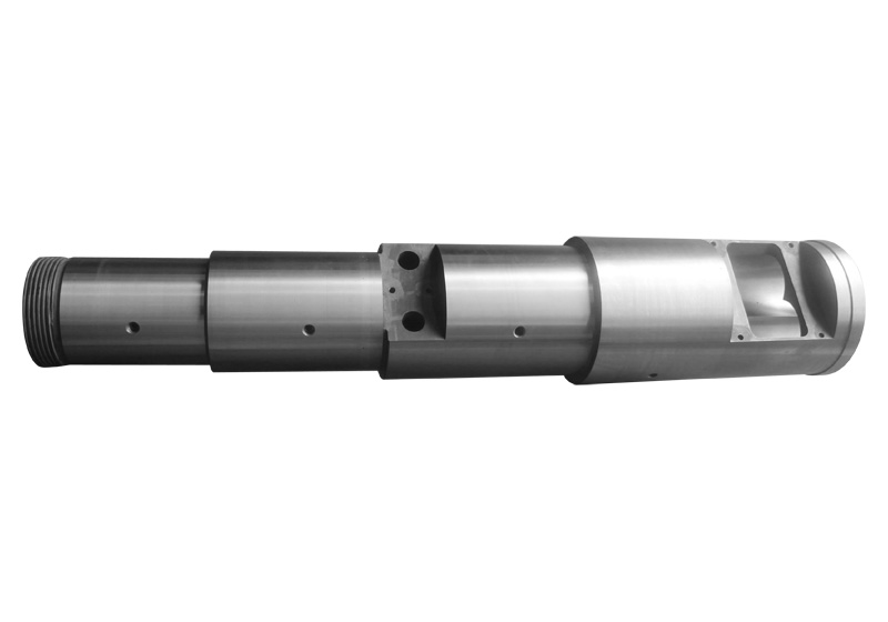 Conical twin screw and barrel