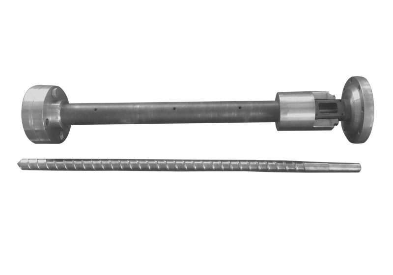Extruder single screw and barrel